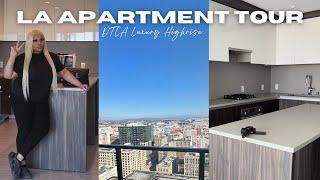 EMPTY LA APARTMENT TOUR | LUXURY HIGHRISE APARTMENT