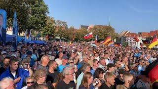 AfD Wahlkampfabschluss, Weidel & Höcke, Erfurt 31.8.24