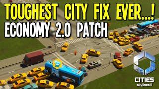 Saving My City Post Economy 2.0 Patch Took Over EIGHT Hours in Cities Skylines 2!