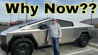 Why I Bought A Tesla Cybertruck Now Vs Waiting Until 2025?  Hint: Elon Musk Bought It For Me!!