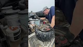 UTV Tire Change   #tiredoctor #tireguy #tires #tirerepair #tiretech #viral