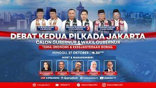 [LIVE EVENT] DEBAT KEDUA PILKADA JAKARTA " EKONOMI & KESEJAHTERAAN SOSIAL "