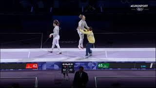 Ukraine win Gold Medal in Womens Fencing Team Sabre at Paris Games