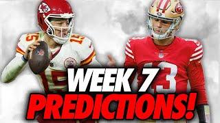 NFL Week 7 Predictions for EVERY GAME!! | NFL Week 7 Preview