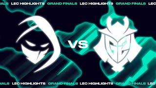 RGE v G2 | Match Highlights | Grand Finals | 2022 LEC Spring