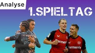 Leverkusen liebt immer noch die Nachspielzeit! Spieltagsanalyse Bundesliga 1.Spieltag 2024/25