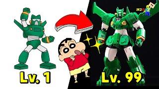 Lego Crayon shinchan mech level1 vs level99