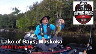 Ontario Kayak Bass Trail Event #5 - Lake of Bays, Muskoka