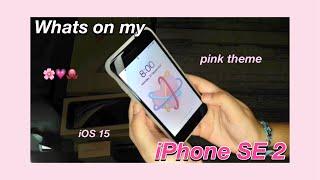 Whats on my iPhone SE 2020 *aesthetic* (white,128 gb) | Fariha S