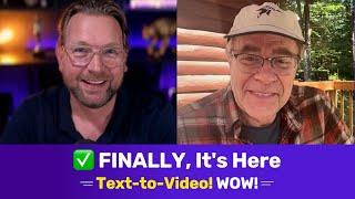  FINALLY, It's Here – Text-to-Video! WOW!