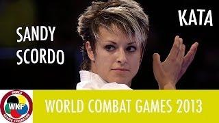 Karate Women's Kata. Sandy SCORDO of France. Finals Gold Medal Fight | WORLD KARATE FEDERATION