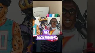 Drawing NFL Nicknames!! (PART 4) #shorts 