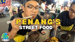  NIGHT MARKET in Penang: STREET FOOD HUNTING #malaysia #streetfood #penang