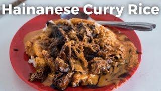 Beach Road Scissor Cut Hainanese Curry Rice in Singapore