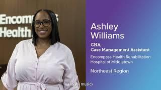 2022 OEAA Northeast Region Recipient | Ashley Williams| Encompass Health