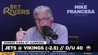 Francesa Football Friday - Week 5 NFL Predictions - Jets-Vikings, Giants-Seahawks