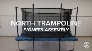 North Trampoline Pioneer Rectangular ASSEMBLY