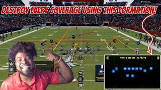 Destroy EVERY Coverage Using This Formation In Madden 24! | Tight Y Off Wk Scheme + Gameplay! |