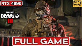 CALL OF DUTY MODERN WARFARE 3 Gameplay Walkthrough FULL GAME [4K 60FPS PC RTX 4090] - No Commentary