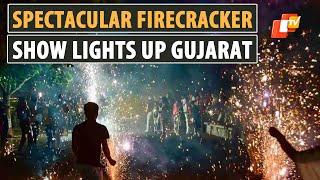 Diwali 2024: Municipal Corporation of Rajkot Hosts Spectacular Firecracker Show In Gujarat