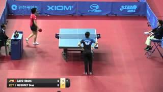 2015 KOREA OPEN WS R32 SATO Hitomi JPN vs MESHREF Dina EGY