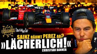 Sainz räumt Perez ab? Danner: BLÖDHEIT! Aber Horner-Kritik ist LÄCHERLICH!