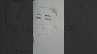 My Drawing Ariana Grande︎...ʕ•ᴥ•ʔ subscribe to Nithya 's crafts