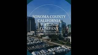 How to e-file court documents in Sonoma County at the Sonoma County Superior Court