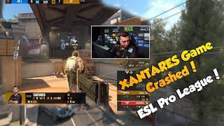 XANTARES Game Crashed btw ESL Pro League Match - CS2 Ready for eSports?