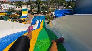 Wild Wide Water Slide at Aqua Fun City Aquapark in Alanya, Turkey