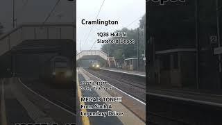 MEGA 43357 & 43277 Blast Through Cramlington On An NMT Train With An Absolute Legend Driver! On 1Q35