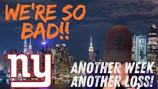 New York Giants | We Are F'n TERRIBLE! Giants fan Is EMBARRASSED  AGAIN!