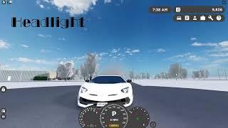 Roblox Greenville Car Review: Lamborghini Aventador SVJ