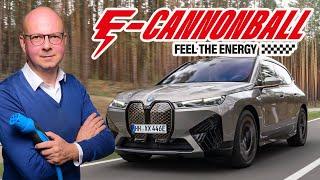 E-CANNONBALL 2024: ROADTRIP 1.500 km zur Elektroauto-Rallye – EXKLUSIVE EINBLICKE in Spielfilmlänge!