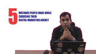 Staenz talking about : 5 common mistakes people make in choosing their Digital Marketing agency