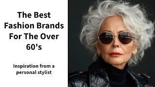 What's the BEST Fashion brands for People OVER 60?