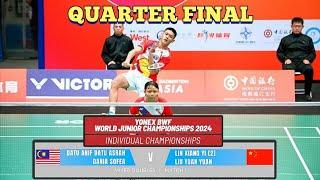 [QF]Datu Anif Asrah-Dania Sofea VS Lin Xiang Yi-Liu Yuan Yuan!! |Wjc2024|