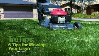 TruGreen's TruTips:  6 Tips for Mowing Your Lawn