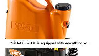 SpeedClean Coil Cleaner, Portable, Electric Powered (CJ-200E), Orange