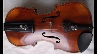  Beautiful old violin with mother of pearl inlays バイオリン скрипка 小提琴 325