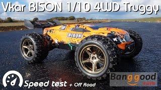 • Vkar Racing - Bison 1/10 truggy - Speed test •