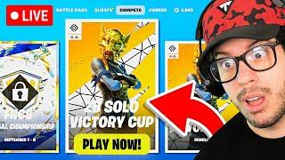 Fortnite SOLO CASH CUP and HACKER HUNTER! (Season 4)