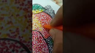 how you like my dotted drawing #unknown artist#