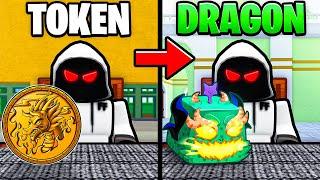 Trading DRAGON TOKENS To The NEW Dragon Fruit.. (Blox Fruits)