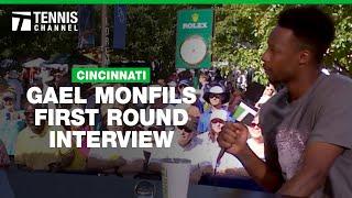 Gael Monfils Balancing Parenthood and Tennis | Cincinnati First Round