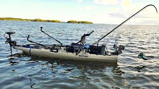 Perception Outlaw MADE ULTRA SMART! with Fancy AutoBoat Smarthead GPS Trolling Motor and NT300