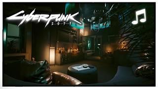 Cyberpunk 2077 -  Relaxing Night City Ambience & Music