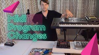 How to Midi Program Change and 5 Tips for using Midi Live