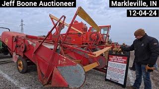 Results - Combines Massey-Harris 50 Clipper | MF 510 - Ferguson Model E Picker - Auction 12-04-24