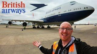 British Airways Boeing 747-400 Negus Retro Livery Delivery: BACK TO THE 80S!